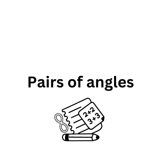 Pairs of angles 